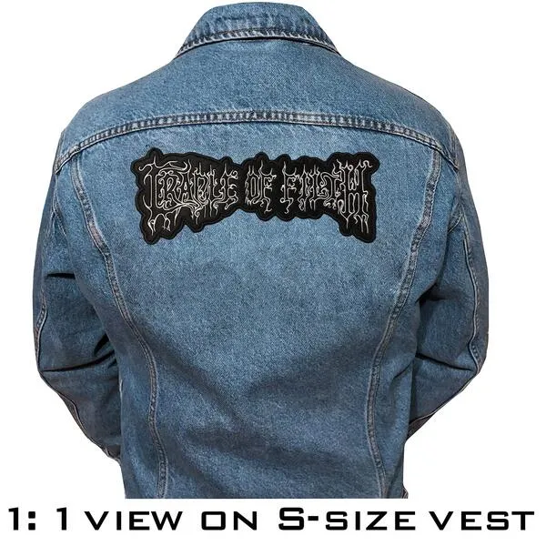 Cradle of Filth Big Back Patch 28cm x 11cm / 11