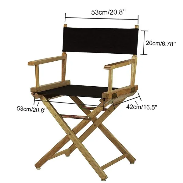 STAY GENT Counting Mars 2 Set Replacement Cover Canvas for Directors Chair, 20cm X 52cm + 52cm X 42cm