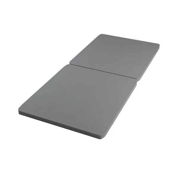 Mayton 1.5-Inch Split Fully Assembled Bunkie Board for Mattress/Bed Support, Twin, Grey