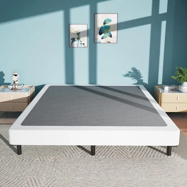 NOAH MEGATRON 7 Inch Box Spring King, Low Profile Metal Boxsprings/Mattress Foundation/Bunkie Board - 3000LBS Strong Steel Structure/Easy Assembly (King)