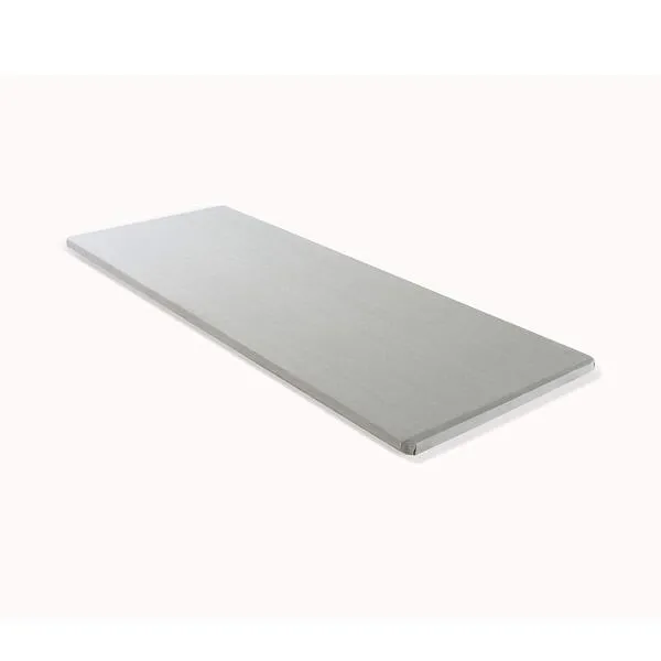24/7 Shop at Home Arnala Contemporary Rectangle Queen Bunkie Board, White