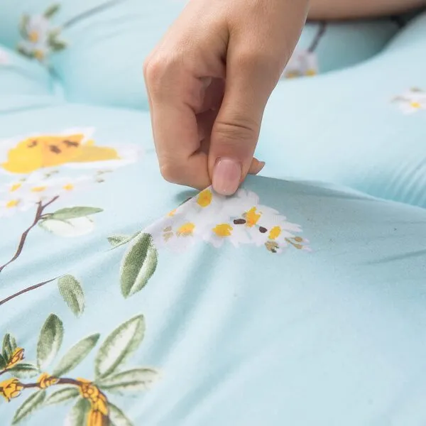 MAXYOYO Rustic Floral Korean Floor Mattress Japanese Futon Mattress, Foldable Bed Roll Up Camping Mattress Floor Lounger Bed Couches and Sofas Mattress Topper Twin Size