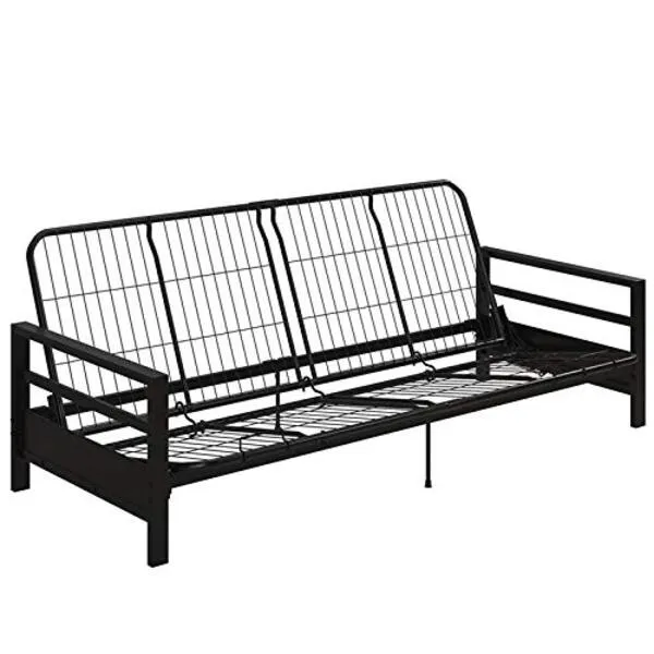 DHP Mabel Metal Futon Frame in Black