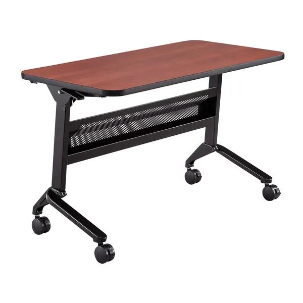 Safco Products Flip-N-Go Training Table, Biltmore Cherry