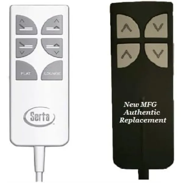 Serta Motion Esssentials 2 Replacement Remote for Adjustable Beds