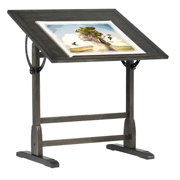 Studio Designs Vintage Drawing/Drafting Table with Pencil Ledge - 36
