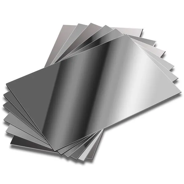 Elcoho 6 Pack Mirrors Plastic Mirror Decor Flexible Mirror Sheets Self Adhesive Mirror Tiles Silver Mirror Board Card for Educational or Home Decor
