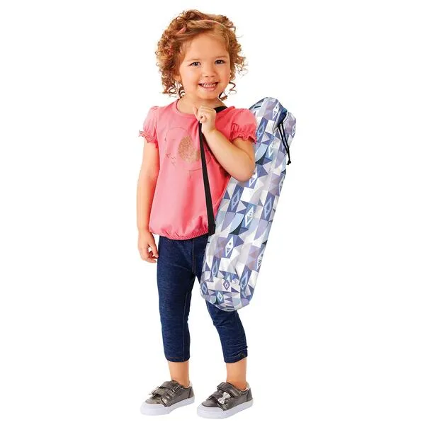 Disney Frozen Kids Chair Foldable for Camping, Sports or Patio with Carry Bag, Toddlers 24M+