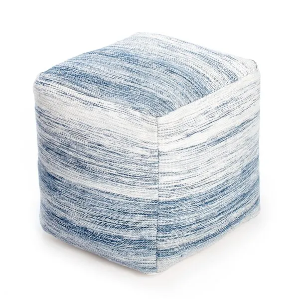 Anji Mountain 100% Handmade & Handcrafted Comfortable Home Décor Pouf Ottoman Footrest for Living Room, Bedroom, Nursery, Kidsroom, Patio Furniture - (20