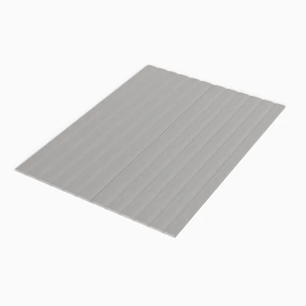 Mayton, 0.75-Inch Heavy Duty Vertical Mattress Support Wooden Bunkie Board/Bed Slats with Cover, Queen