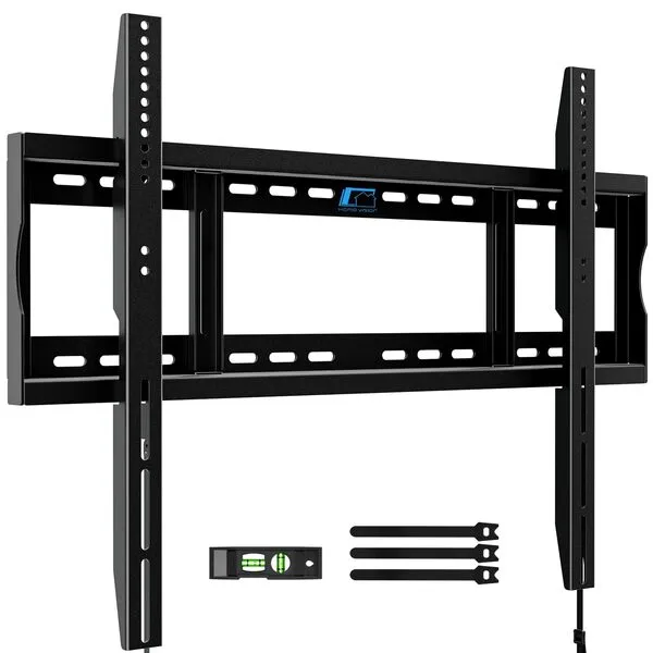 HOME VISION Heavy Duty Fixed TV Wall Mount Holds up to 264Lbs, for Most 42-100 inch Flat Curved TVs Wall Mount Bracket Fits 16