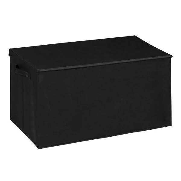 Niche Cubo Foldable Fabric Storage Trunk with Label Holder- Black