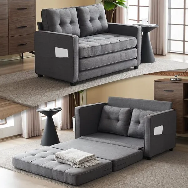 VINGLUpgraded Loveseat Sleeper, 53.5