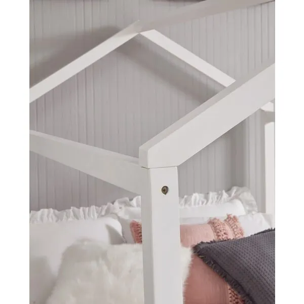 Signature Design by Ashley Flannibrook Contemporary House Bed Frame, Full, White