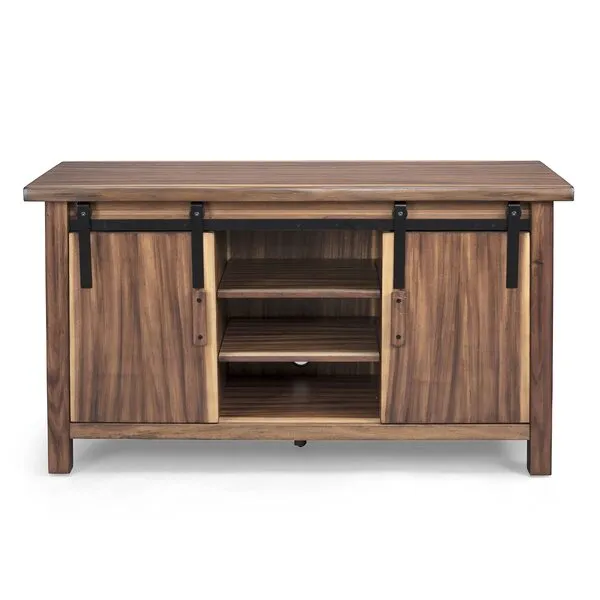 homestyles Forest Retreat Brown Entertainment Center