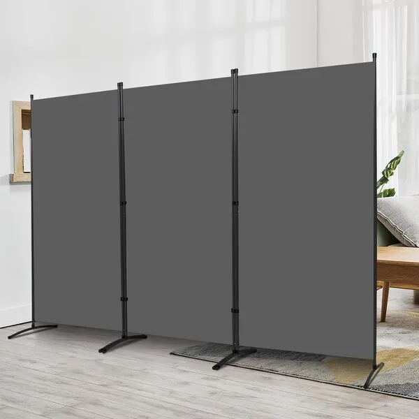JVVMNJLK Indoor Room Divider, Portable Office Divider, Room Divider Wall Screen 3 Panel, Folding Partition Privacy Screen Walls Dividers for Room Separator 102