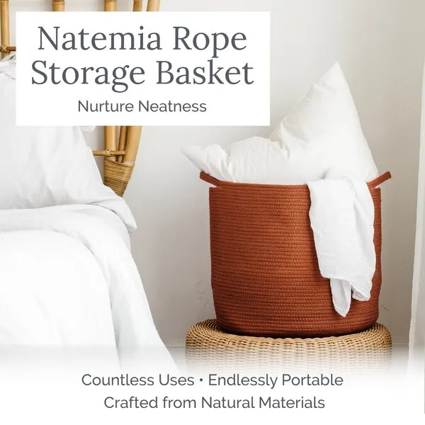 Natemia Large Storage Basket (15