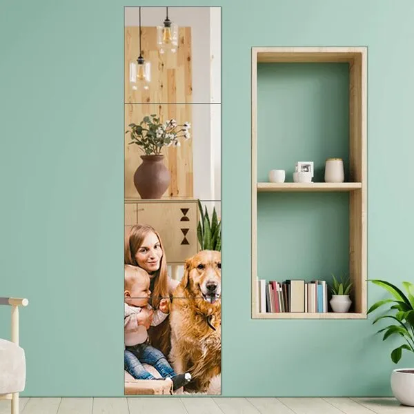 SLCARACC Full Length Door Mirror Tiles,12