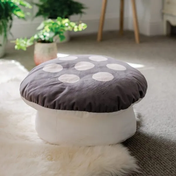 MindWare Mushroom Kids Stool for Boys and Girls – Makes a Unique Birthday Gift or Bedroom Décor Addition