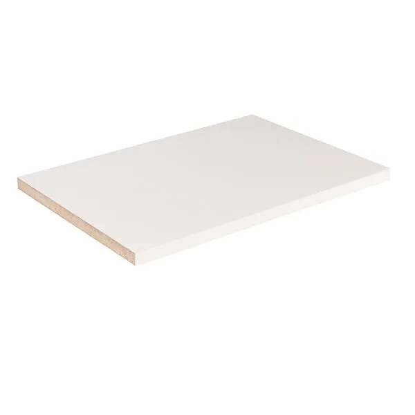 Generic Cabinet Shelf Melamine 3/4\'\', Custom, Cut to Size. (12\'\' Depth, 29\'\' Length), 29 Inches Length, MEL12X29