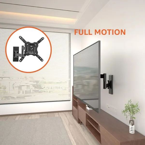 Amazon Basics Full Motion TV Wall Mount fits 12