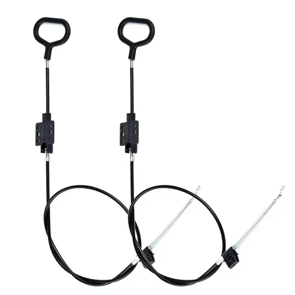 2Pcs Sofa Recliner Pull Cables Replacement，Recliner Sofa Chair Couch Release Lever Pull Handle，Fits Ashley and Most Recliner Sofa Brand，Exposed Cable Length 4.9