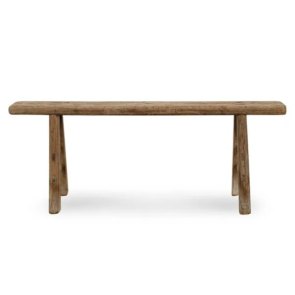 Artissance Vintage Noodle, Weathered Natural Wood Finish (Size & Color Vary) Indoor Bench