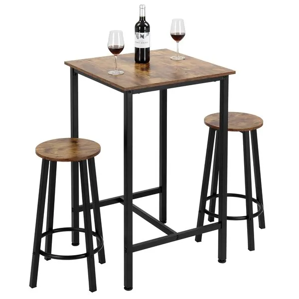 Finnhomy Bar Table Set, 23.6