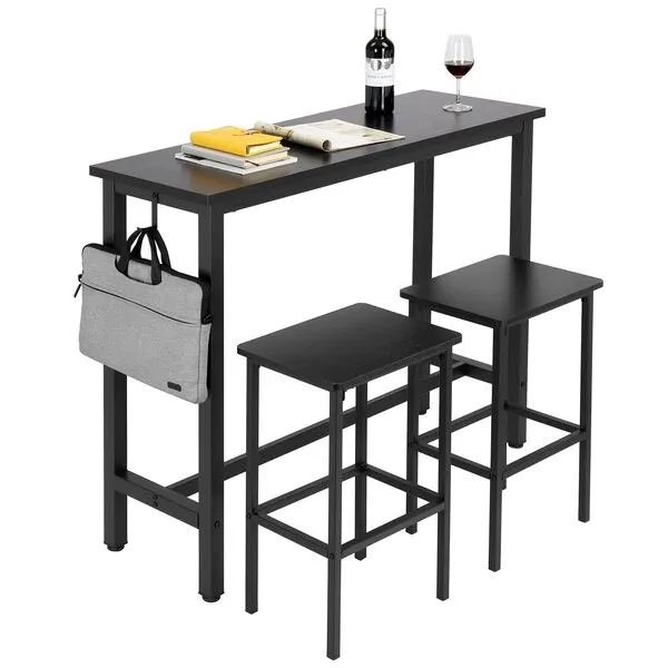 Finnhomy Bar Table Set, 47\