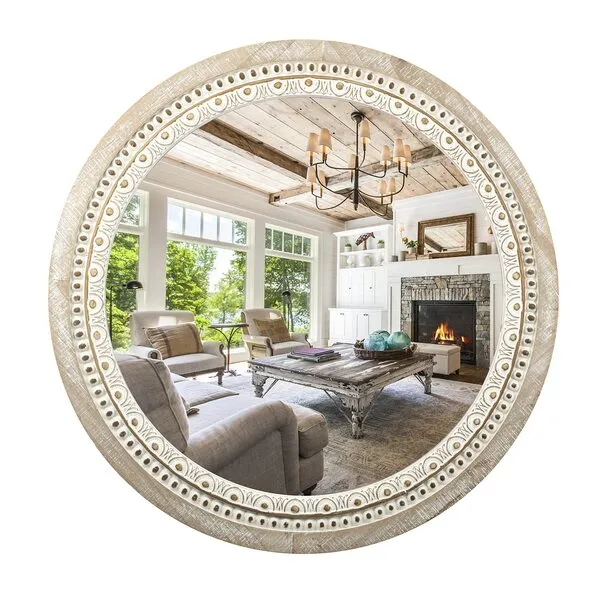 Reflinto Round Decorative Wall Mirrors, 24\