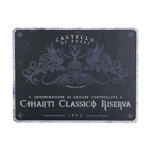 Cape Craftsmen Tuscan Italian Wine Label Classic TV Dinner Tray | Set of 4 | Foldable with Stand | Easy Storage Decorative Serving Tables for Home Activities