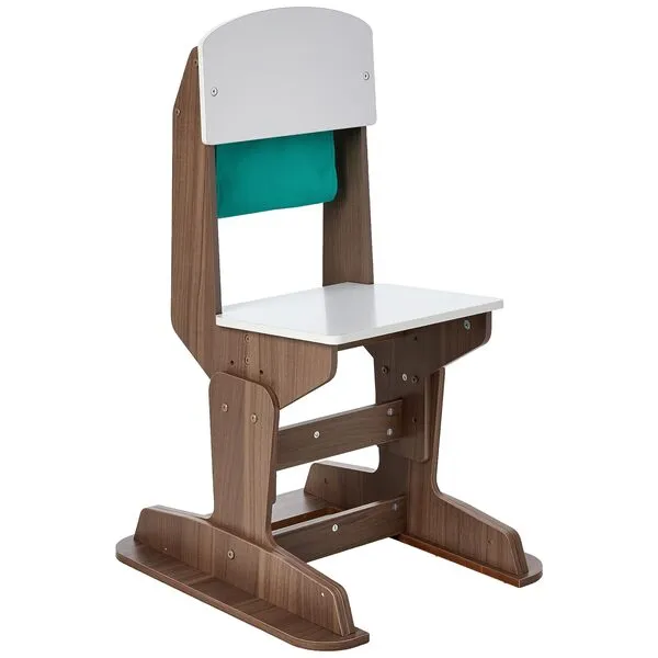 KidKraft Grow Together Pocket Adjustable Desk & Chair Gray Ash