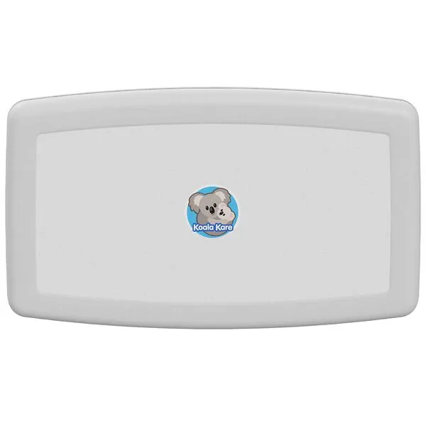 Koala Kare Surface-Mounted Horizontal Baby Changing Station, Model KB300-05 (White Granite)